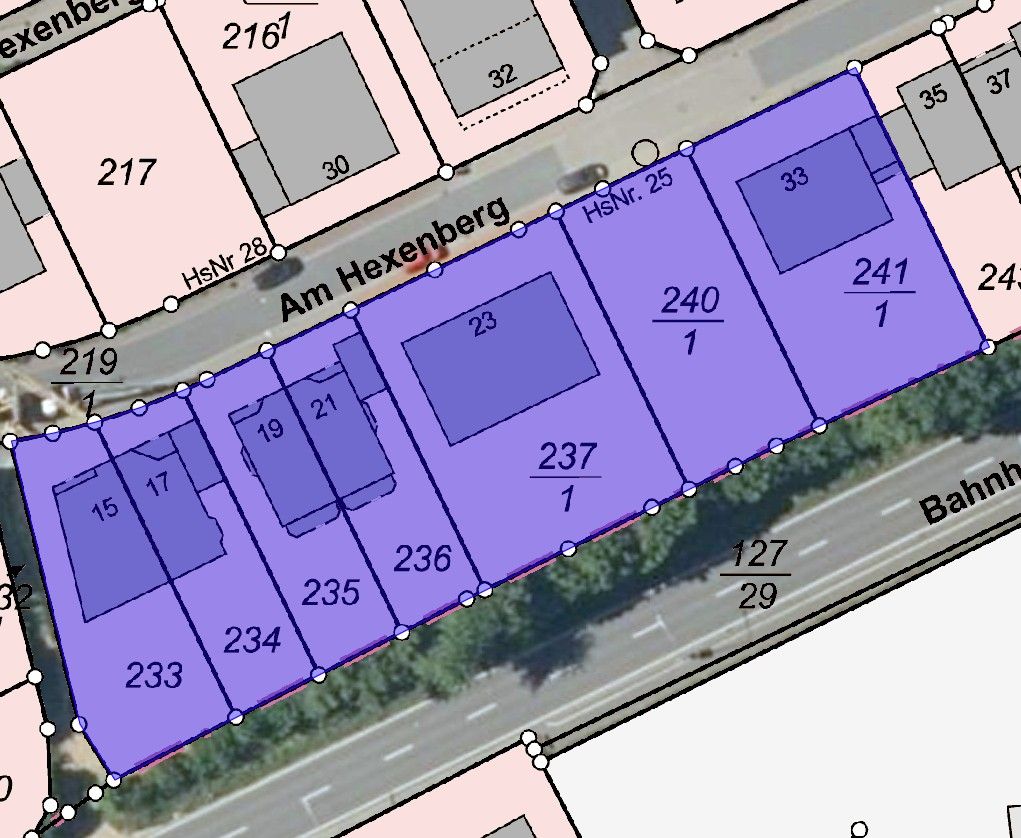 GEO Bild Bebauungsplan Hexenberg 1 Änderung